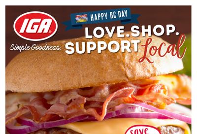 IGA Stores of BC Flyer July 30 to August 5