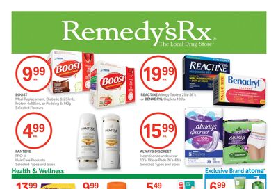 Remedy's RX Flyer July 30 to August 26