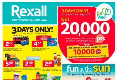 Rexall (West) Flyer July 30 to August 5