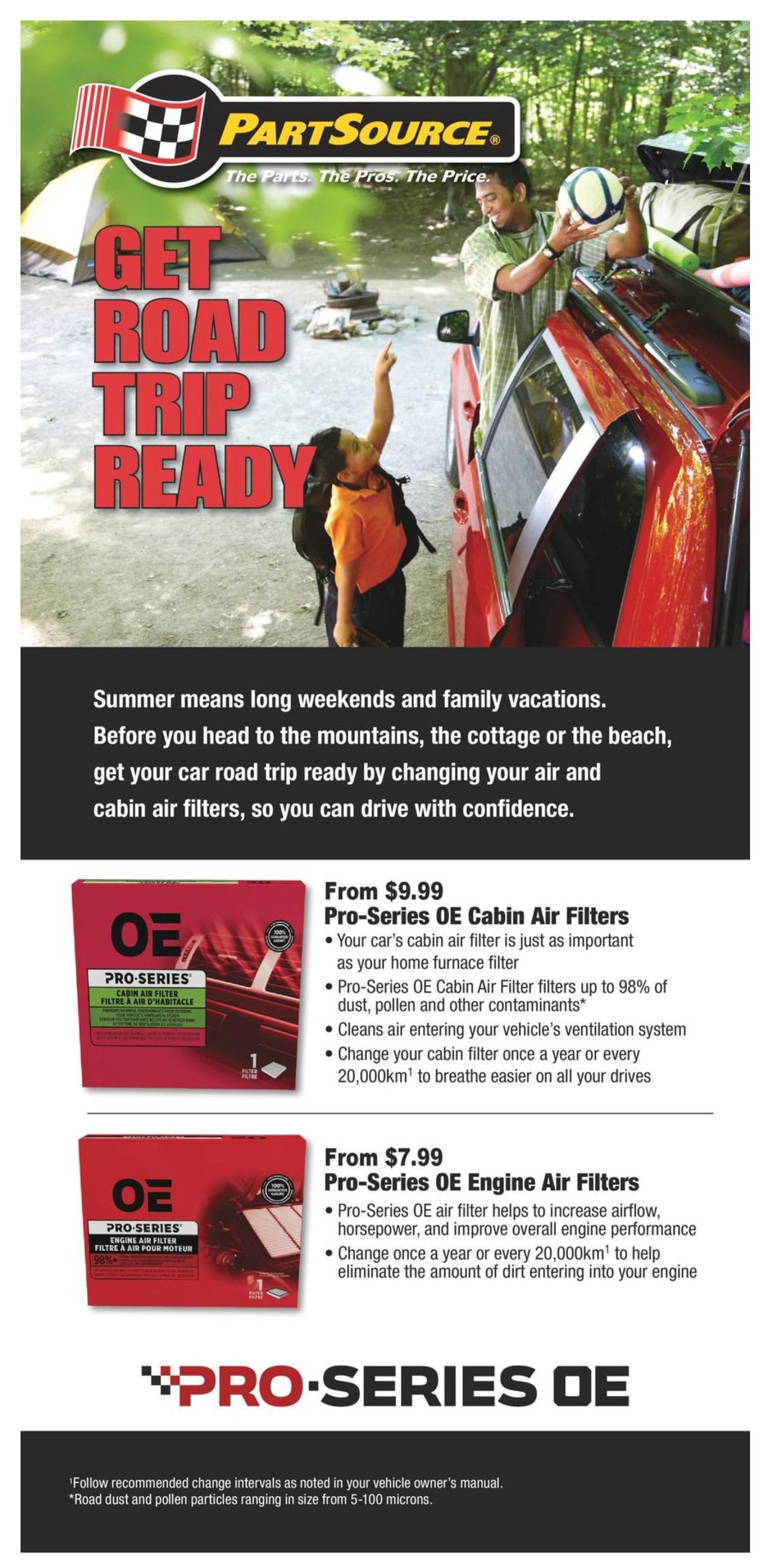 PartSource Flyer July 30 to August 4