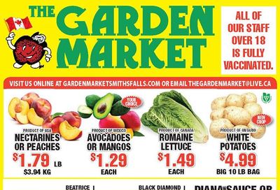The Garden Market Flyer July 30 to August 5