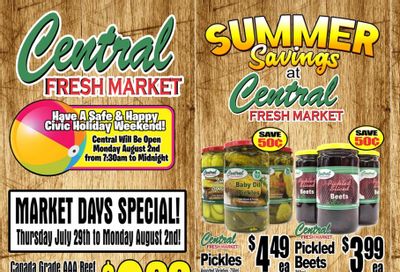 Central Fresh Market Flyer July 29 to August 5