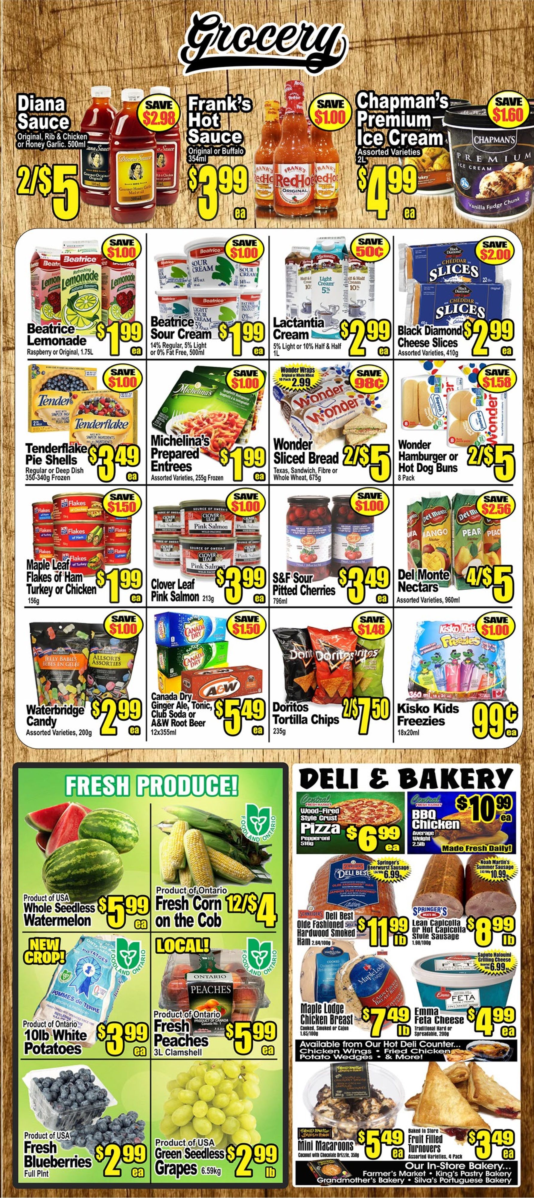 Central Fresh Market Flyer July 29 to August 5