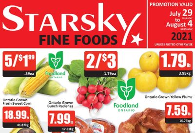 Starsky Foods Flyer July 29 to August 4