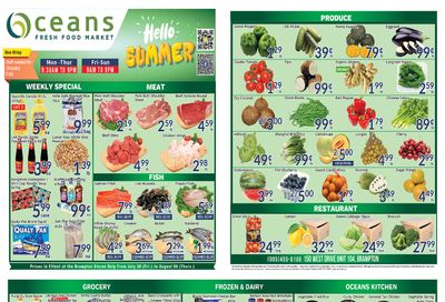 Oceans Fresh Food Market (Brampton) Flyer July 30 to August 5