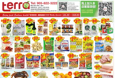 Terra Foodmart Flyer July 30 to August 5