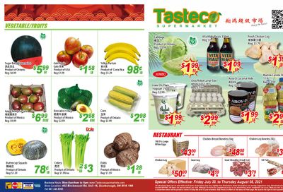 Tasteco Supermarket Flyer July 30 to August 5