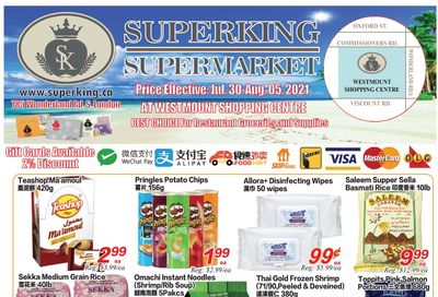 Superking Supermarket (London) Flyer July 30 to August 5