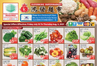Superking Supermarket (North York) Flyer July 30 to August 5