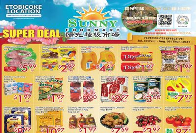 Sunny Foodmart (Etobicoke) Flyer July 30 to August 5