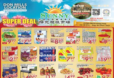 Sunny Foodmart (Don Mills) Flyer July 30 to August 5