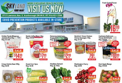 Skyland Food Mart Flyer July 30 to August 5