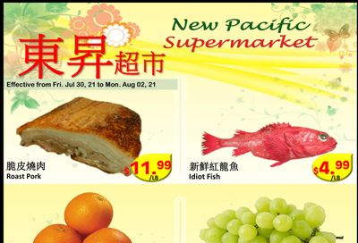 New Pacific Supermarket Flyer July 30 to August 2
