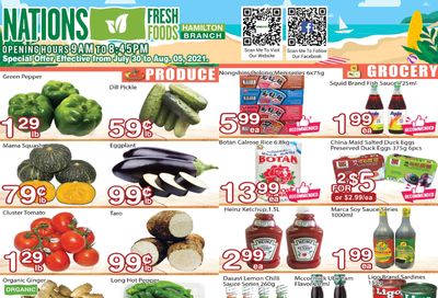 Nations Fresh Foods (Hamilton) Flyer July 30 to August 5