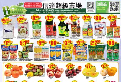 Btrust Supermarket (North York) Flyer July 30 to August 5