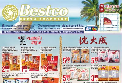 BestCo Food Mart (Scarborough) Flyer July 30 to August 5