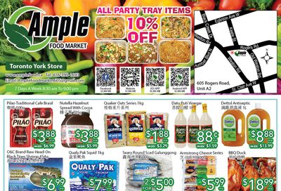 Ample Food Market (North York) Flyer July 30 to August 5