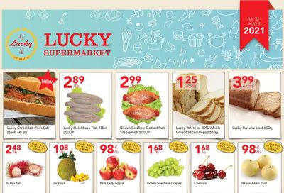 Lucky Supermarket (Surrey) Flyer July 30 to August 5