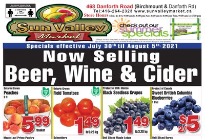 Sun Valley Market Flyer July 30 to August 5