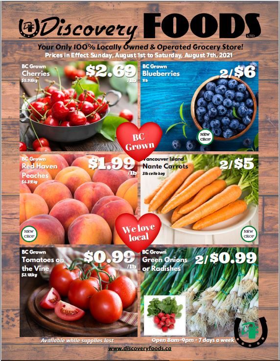 Discovery Foods Flyer August 1 to 7