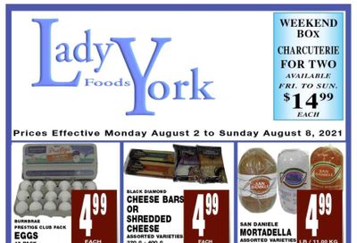 Lady York Foods Flyer August 2 to 8