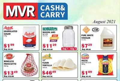 MVR Cash and Carry Flyer August 1 to 31