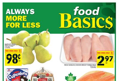 Food Basics Flyer August 5 to 11