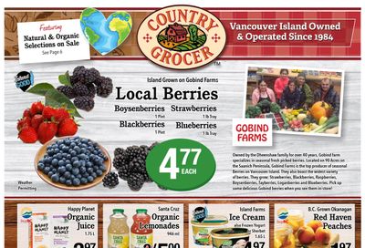 Country Grocer (Salt Spring) Flyer August 4 to 9