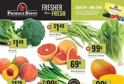 Produce Depot Flyer August 4 to 10