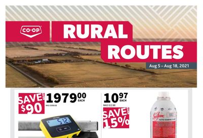 Co-op (West) Rural Routes Flyer August 5 to 18