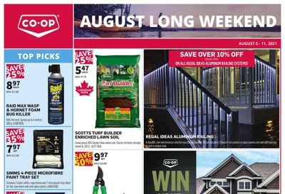 Co-op (West) Home Centre Flyer August 5 to 11