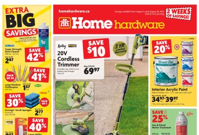 Home Hardware (ON) Flyer August 5 to 18