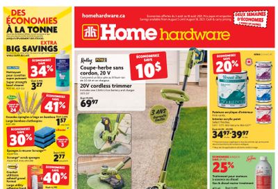 Home Hardware (QC) Flyer August 5 to 18