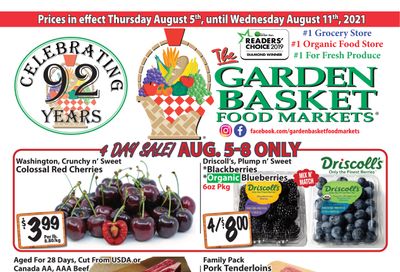 The Garden Basket Flyer August 5 to 11