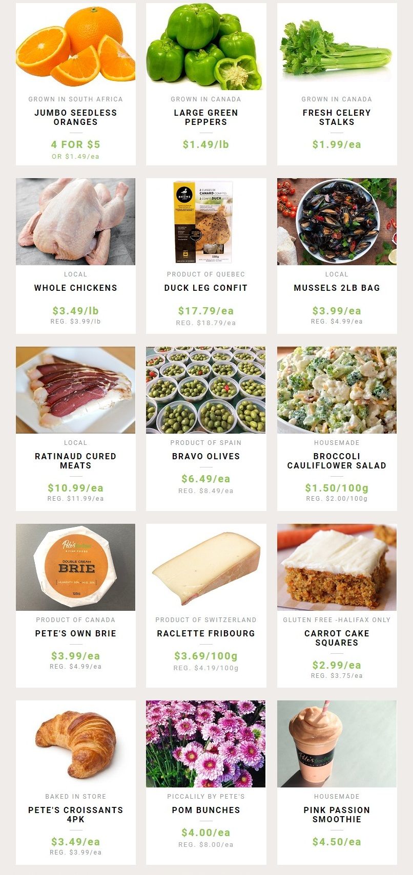 Pete's Fine Foods Flyer August 5 to 11