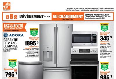 Home Depot (QC) Flyer August 5 to 11