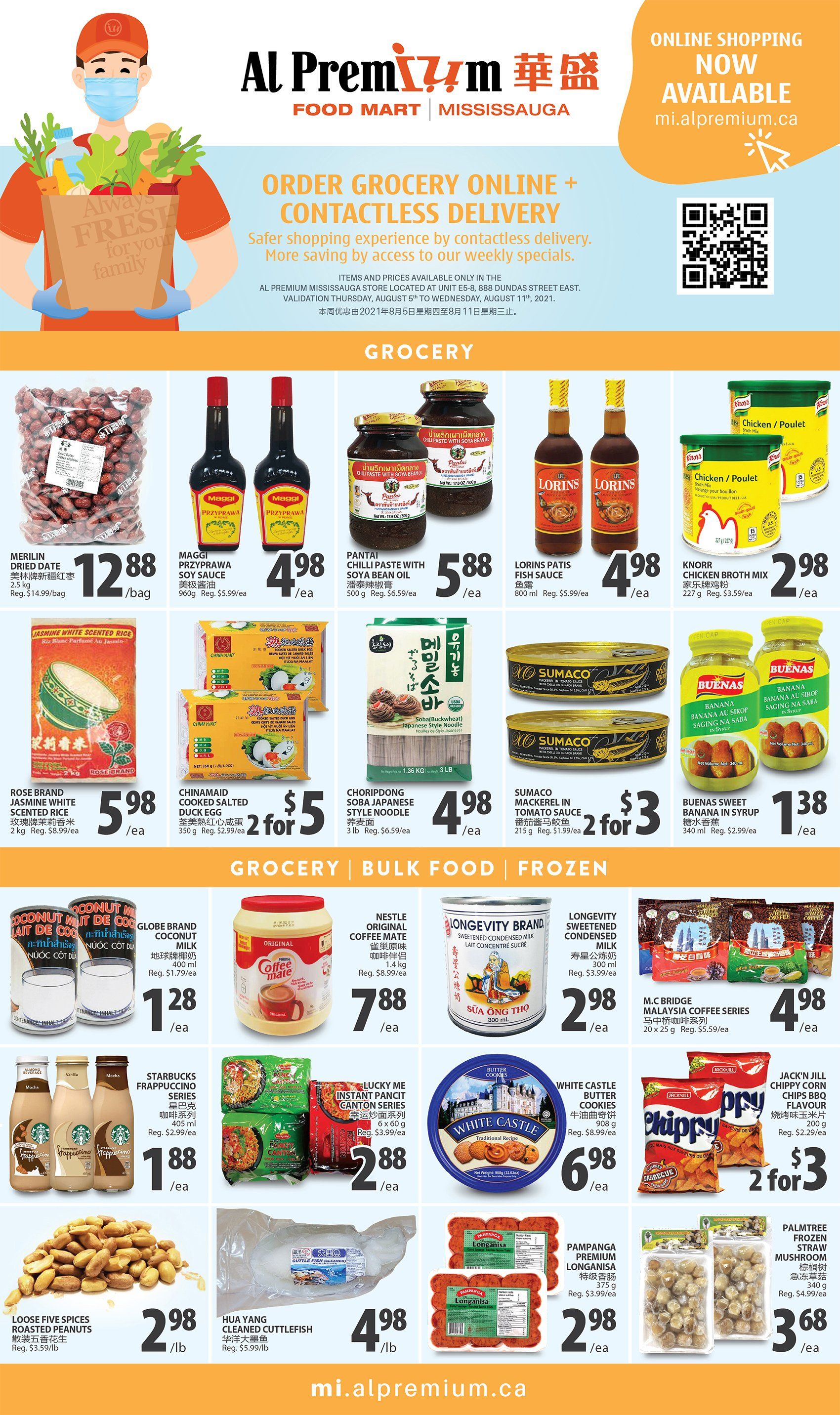 Al Premium Food Mart (Mississauga) Flyer August 5 to 11