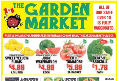 The Garden Market Flyer August 6 to 12