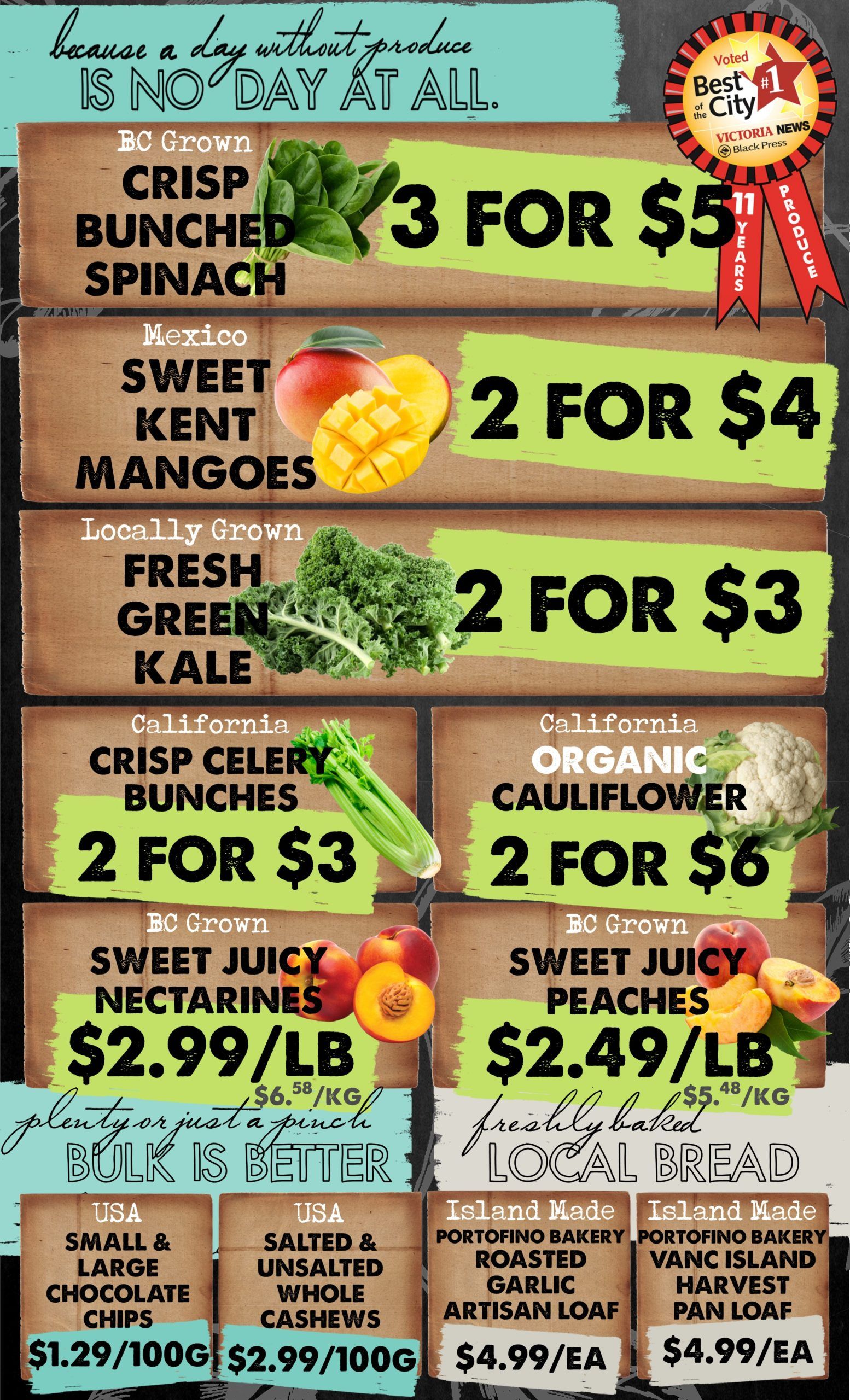 The Root Cellar Flyer August 5 to 11