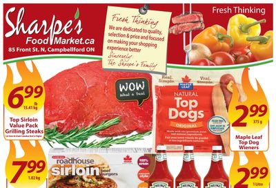 Sharpe's Food Market Flyer August 5 to 11