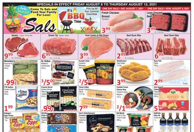 Sal's Grocery Flyer August 6 to 12