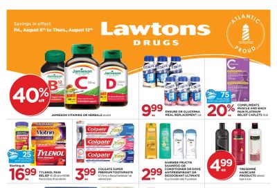 Lawtons Drugs Flyer August 6 to 12