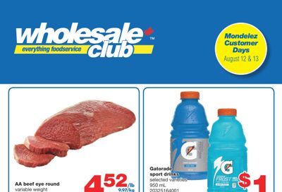 Wholesale Club (Atlantic) Flyer July 29 to August 18