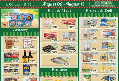 Nations Fresh Foods (Mississauga) Flyer August 6 to 12