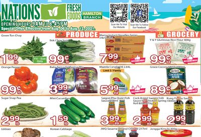 Nations Fresh Foods (Hamilton) Flyer August 6 to 12