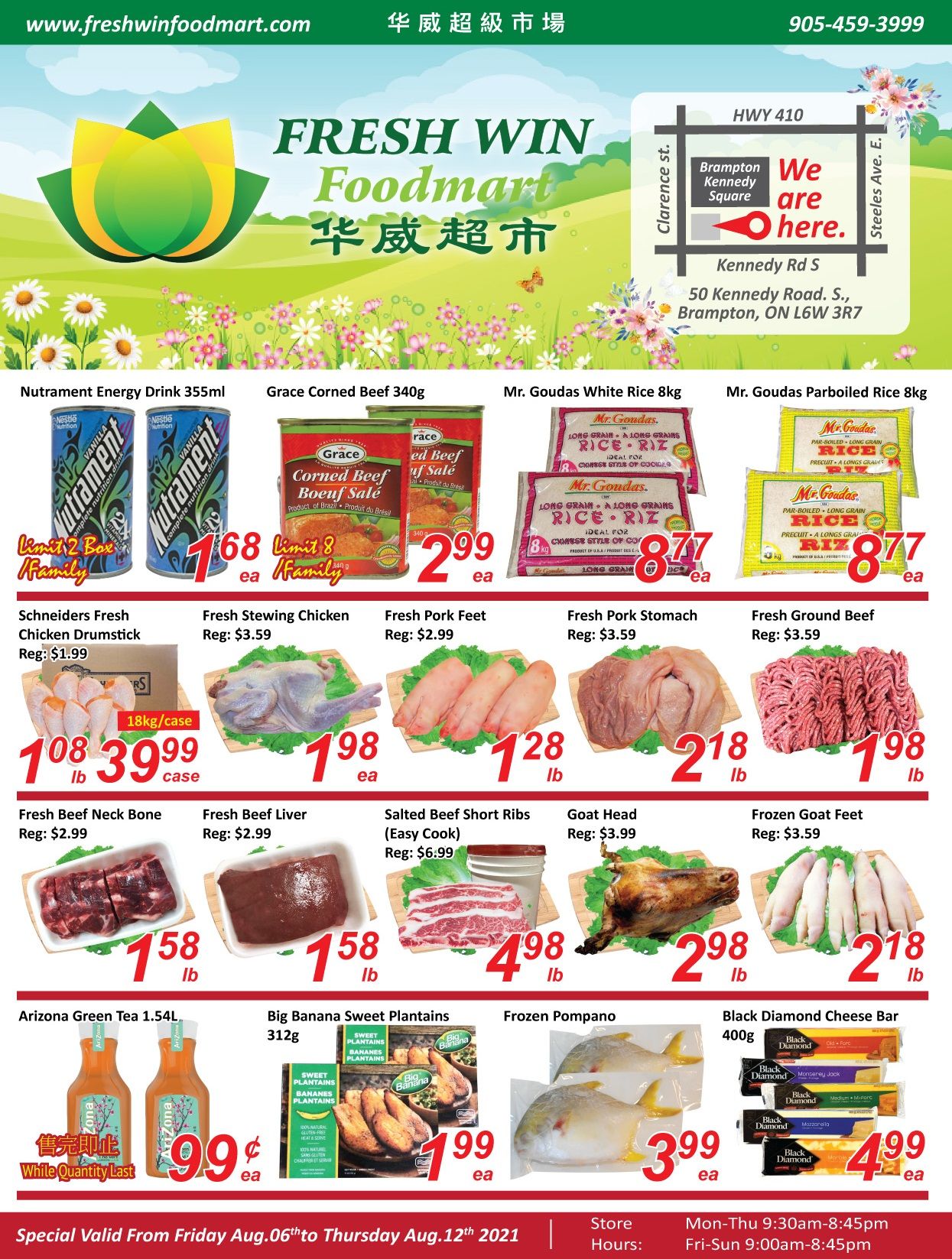 Fresh Win Foodmart Flyer August 6 to 12