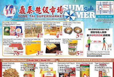 Tone Tai Supermarket Flyer August 6 to 12