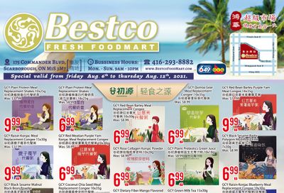 BestCo Food Mart (Scarborough) Flyer August 6 to 12