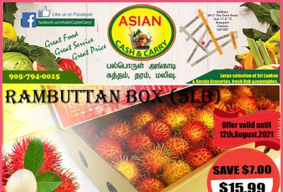 Asian Cash & Carry Flyer August 6 to 12