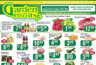 Garden Foods Flyer August 6 to 12